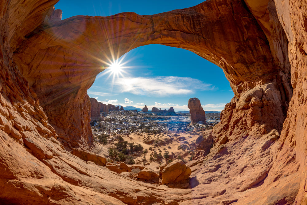 Cave in Valley Scenery Photograph Home Decor Premium Quality Poster Print Choose Your Sizes