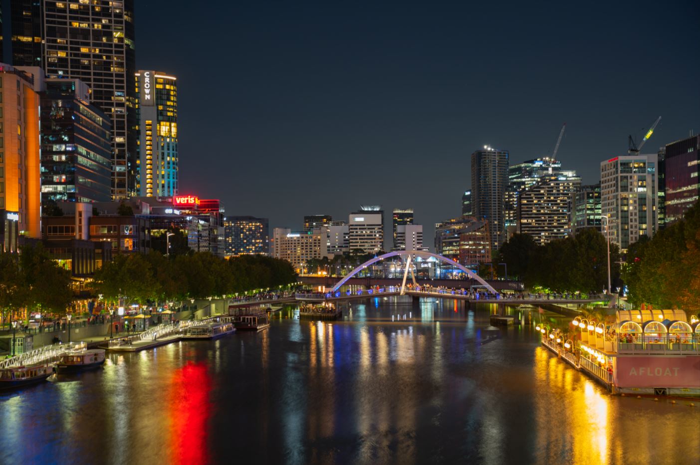 City Night Scenery Photograph Home Decor Premium Quality Poster Print Choose Your Sizes