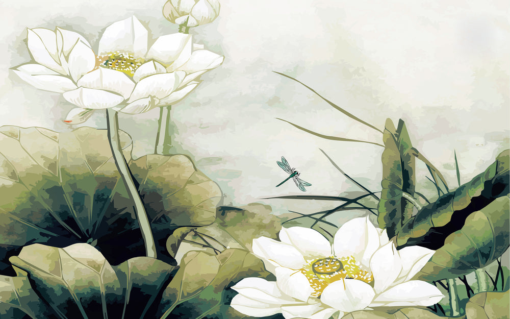 Watercolor Floral Painting Print 100% Australian Made