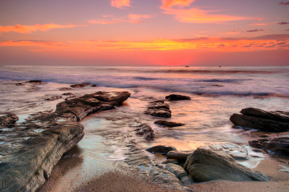 Beach Sunset Photograph Print 100% Australian Made