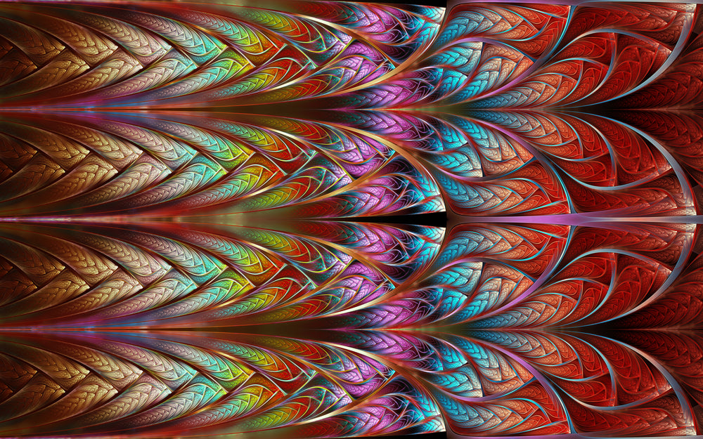 Abstract Fractal Design Print 100% Australian Made