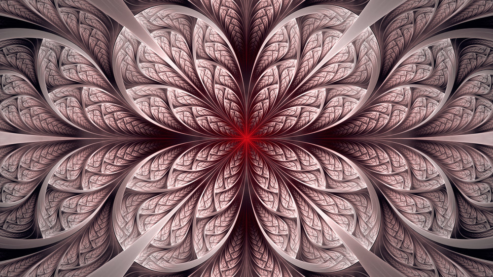 Abstract Fractal Pattern Design Print 100% Australian Made