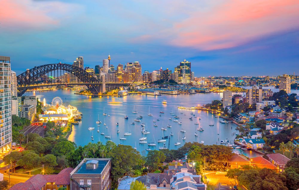 Sydney City SkyLine View Print 100% Australian Made