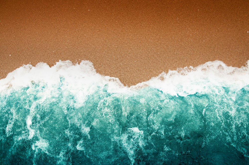 Sea Shore Aerial Photograph Home Decor Premium Quality Poster Print Choose Your Sizes