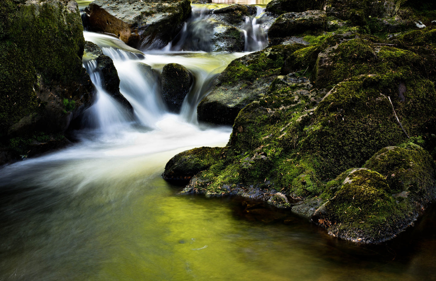 Waterfall in Forest Photograph Print 100% Australian Made