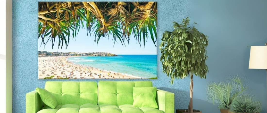 Australian Coastal Scenes in Summer: A Favourite for Wall Art Lovers
