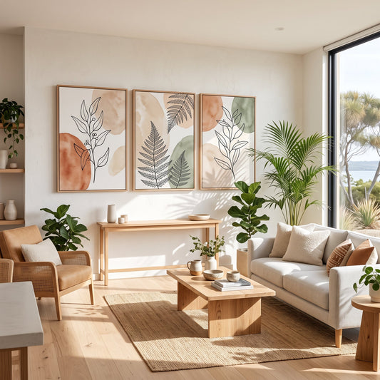 Why Abstract & Botanical Wall Art Belongs in Every Australian Home