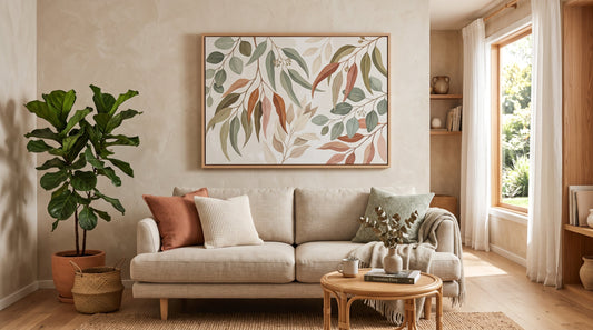 Bringing Nature Into Australian Homes with Leaf Art