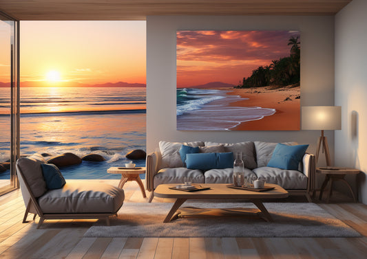Custom Wall Art Inspiration from Homes in Byron Bay