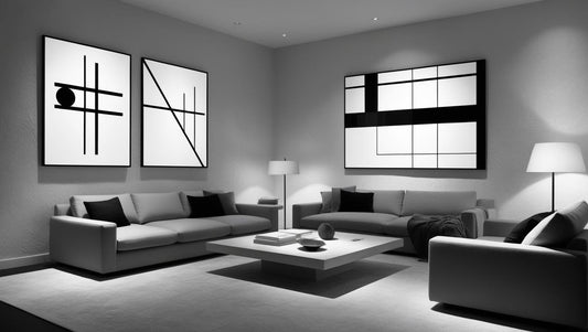 Simplicity in Style: The Enduring Appeal of Black & White Wall Art