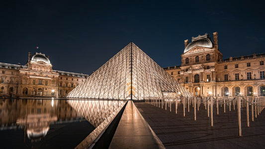 The Louvre: Paris’ Most Famous Museum Turned Iconic Wall Art