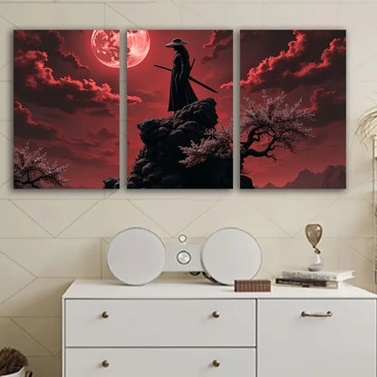 3pcs The Man At The Top Poster Wall Art Set Canvas Framed 40x60cm - High Quality Print 100% Australian Made Wall Canvas Ready to Hang
