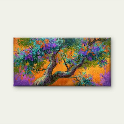 Vibrant, & Floral Botanical Wall Art Canvas Office Home Room Framed 120x60cm - Bella Home Decor