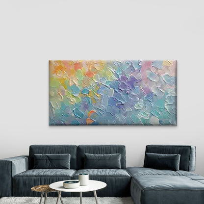 Modern Abstract Brushstroke Wall Art Canvas Office Home Room Framed 120x60cm - Bella Home Decor