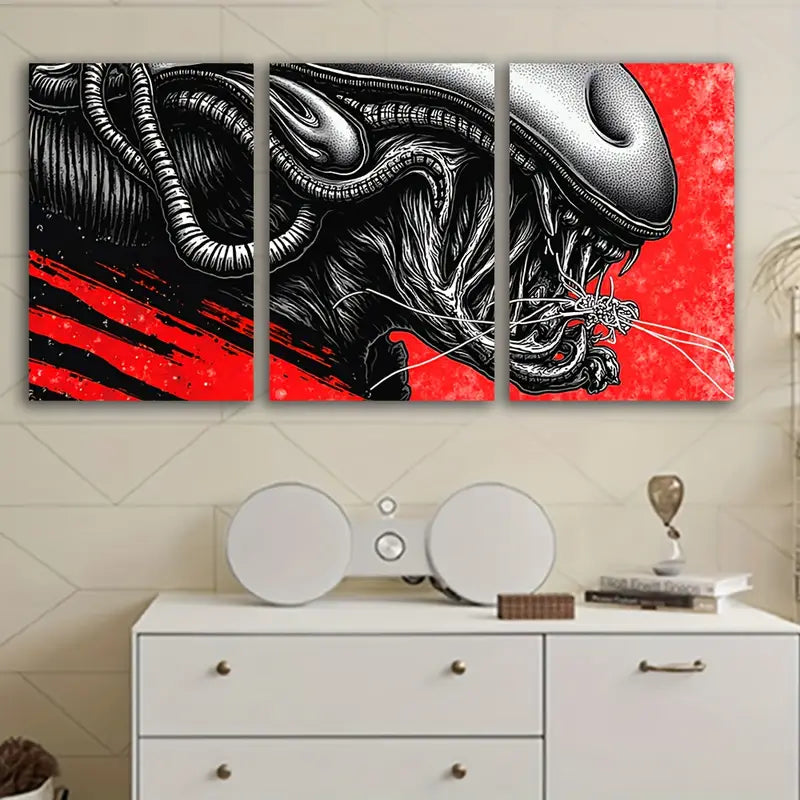 3pcs Black & White Minimal Picture Wall Art Set Canvas Framed 40x60cm - High Quality Print 100% Australian Made Wall Canvas Ready to Hang - Bella Home Decor