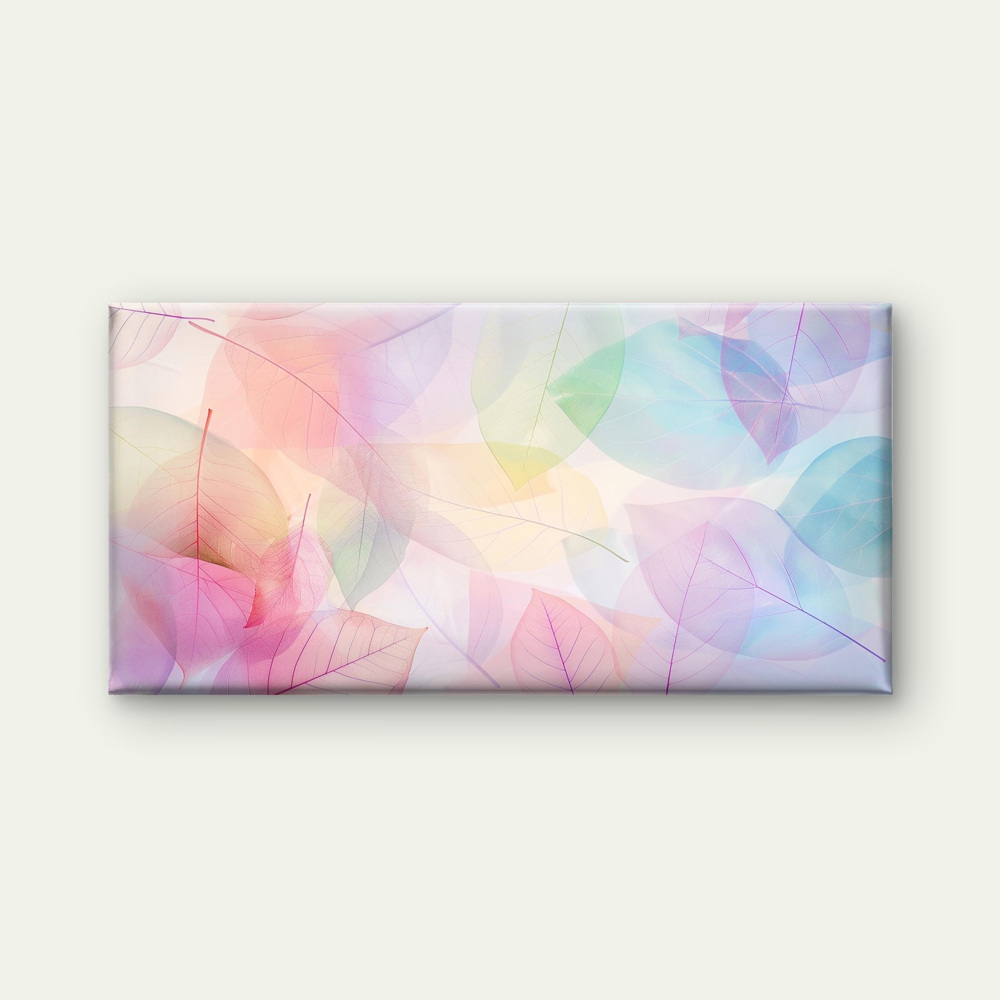Radiant Petals Gilded Veins Wall Art Canvas Office Home Room Framed 120x60cm - Bella Home Decor