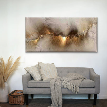 Spectacular Thunder Clouds Wall Art Canvas Office Home Room Framed 120x60cm - Bella Home Decor