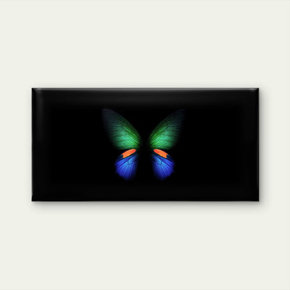 The Glowing Butterfly Wings Wall Art Canvas Office Home Room Framed 120x60cm
