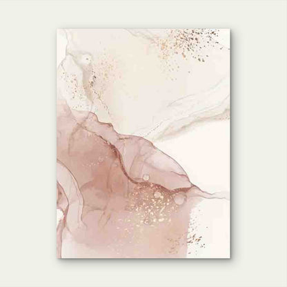 Abstract Watercolor Art Metal Print Ready to Hang