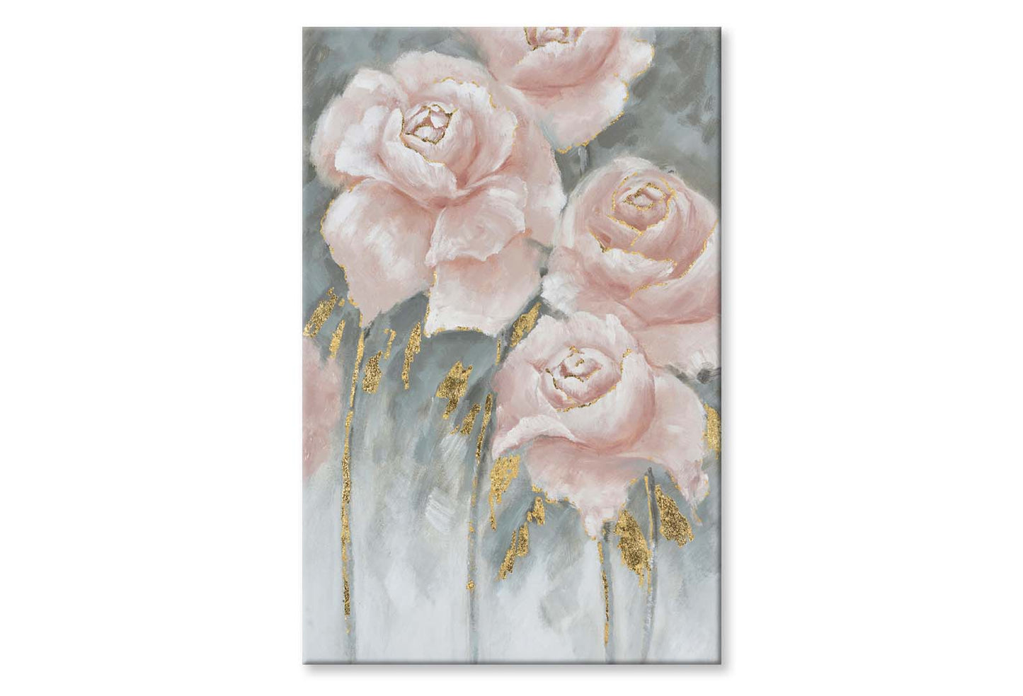 A Piece of Blooming Flowers, Pink Wall Art Limited Edition High Quality Print