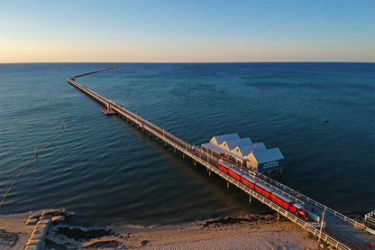 Busselton Jetty Western Australia Drone View Wall Art Decor 100% Australian Made