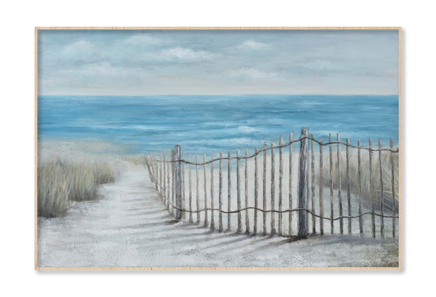 Sand With Beach Pathway Wall Art Limited Edition High Quality Print