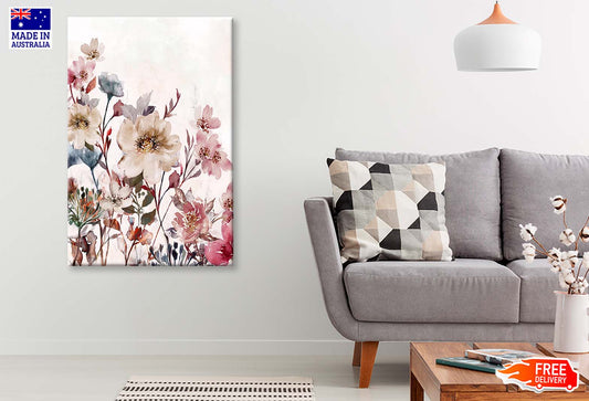 A Flower, Pink, Branches, Blooming Wall Art Limited Edition High Quality Print