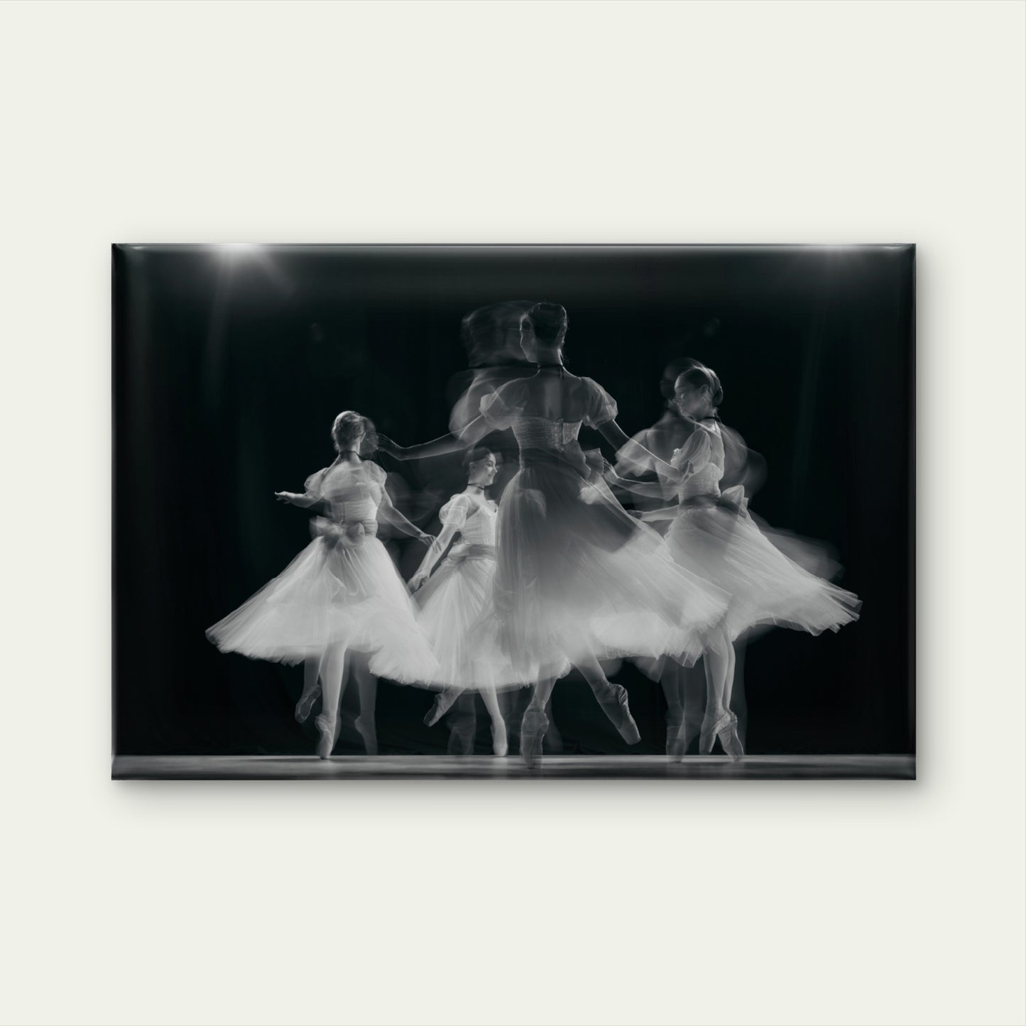 Motion Blur Ballet Dancers Wall Art Decor 100% Australian Made - Bella Home Decor