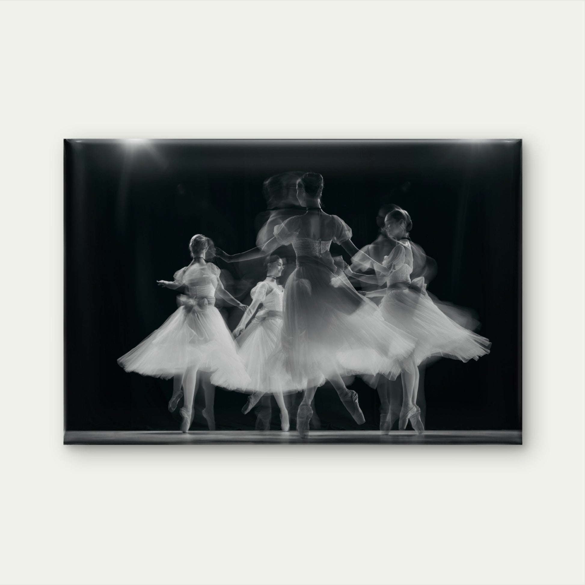 Motion Blur Ballet Dancers Wall Art Decor 100% Australian Made - Bella Home Decor
