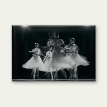 Motion Blur Ballet Dancers Wall Art Decor 100% Australian Made - Bella Home Decor