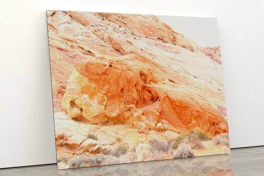Valley of Fire State Park Acrylic Glass Print Tempered Glass Wall Art 100% Made in Australia Ready to Hang