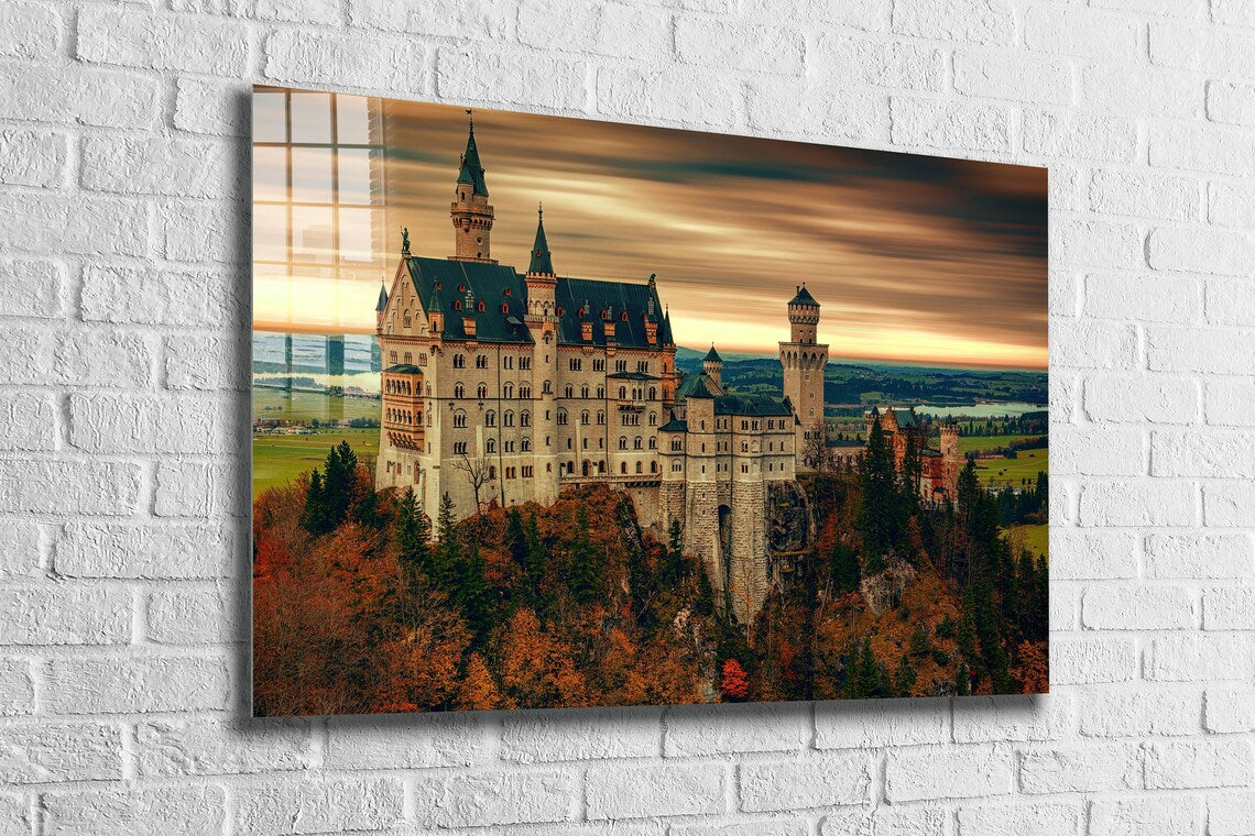 Neuschwanstein Castle UV Direct Aluminum Print Australian Made Quality