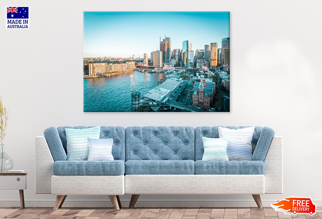 Victoria Park In Sydney Cityscape Print 100% Australian Made