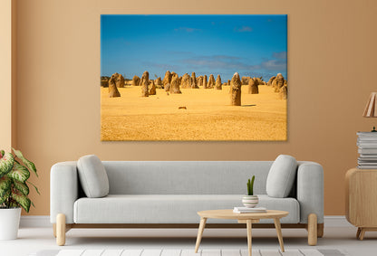 The Pinnacles Desert Western Australia Scenic Wall Art Decor 100% Australian Made