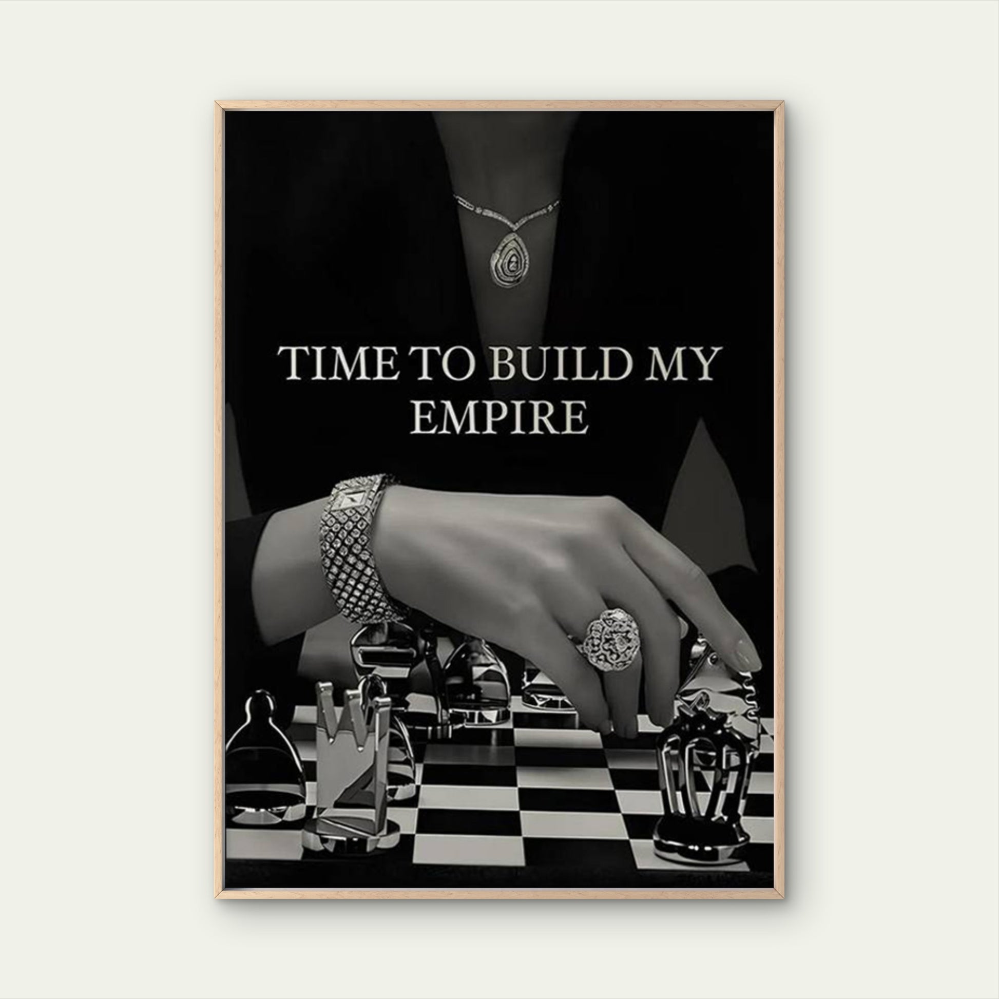 It's My Turn, Time to Build My Empire Luxury Fashion Fashion Home Decor Premium Quality Poster Print Choose Your Sizes - Bella Home Decor