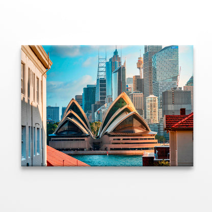 Sydney Opera House Waterfront Landmark Australia Wall Art Decor 100% Australian Made