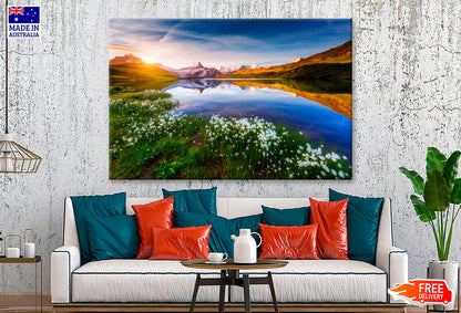 Location Place Swiss Alps Wall Art Decor 100% Australian Made