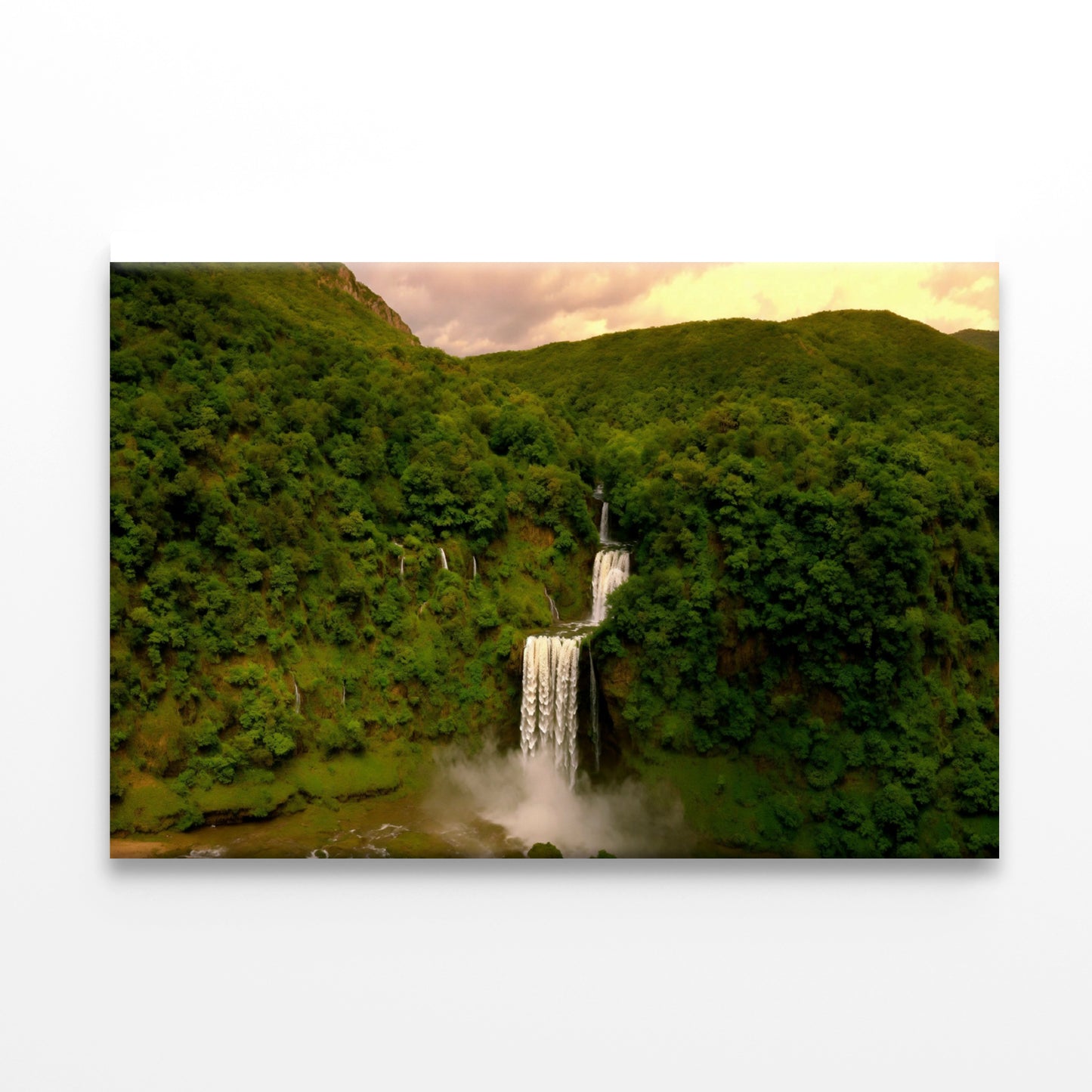 Waterfall in the Forest View Print 100% Australian Made - Bella Home Decor