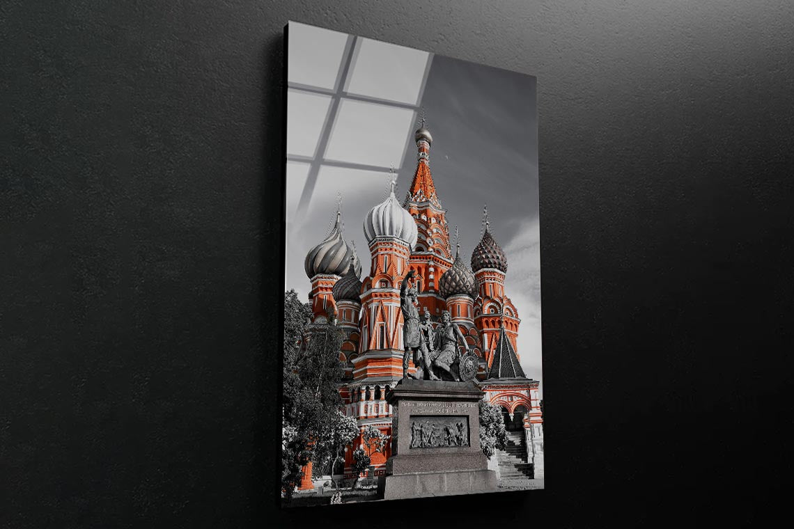 Saint Basil's Cathedral Russia 3D Design Acrylic Glass Print Tempered Glass Wall Art 100% Made in Australia Ready to Hang