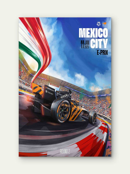 Stadium Racing Circuit 60x90cm Metal Print Ready to Hang