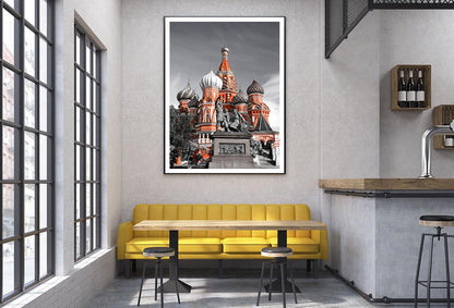 Saint Basil's Cathedral Russia Home Decor Premium Quality Poster Print Choose Your Sizes