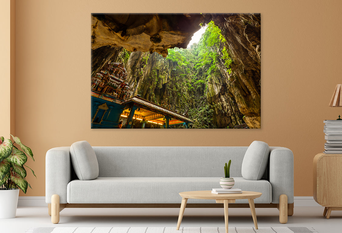 Batu Caves Temple, Kuala Lumpur Wall Art Decor 100% Australian Made - Bella Home Decor