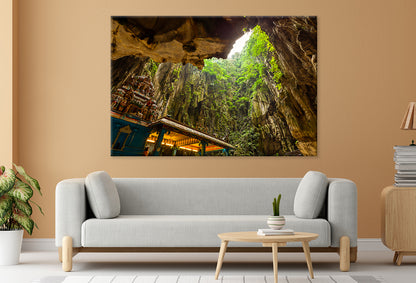 Batu Caves Temple, Kuala Lumpur Wall Art Decor 100% Australian Made - Bella Home Decor