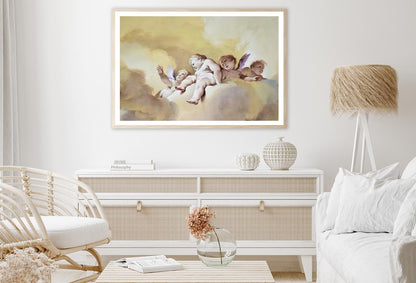 Great Fresco of Some Beautiful Angels Home Decor Premium Quality Poster Print Choose Your Sizes - Bella Home Decor