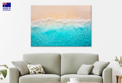 Stunning Summer Sandy Beach Golden Sand Wall Art Decor 100% Australian Made