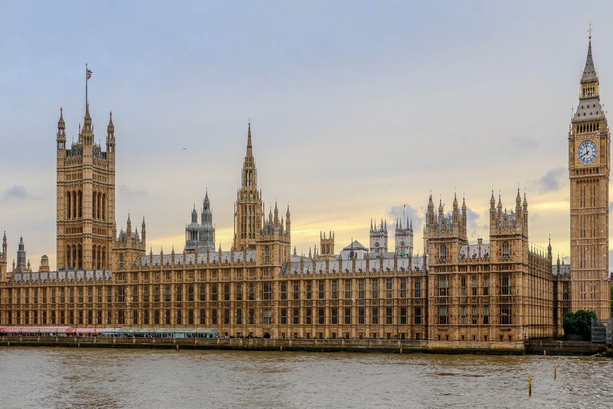 Big Ben with Beautiful Sky In UK Print 100% Australian Made - Bella Home Decor