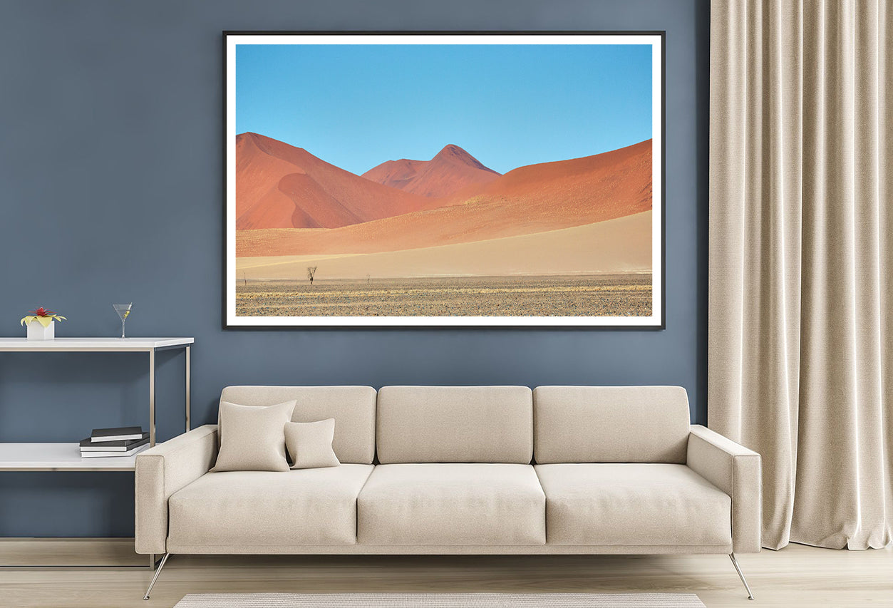 Hills, Sky in Namibia, Africa Home Decor Premium Quality Poster Print Choose Your Sizes - Bella Home Decor