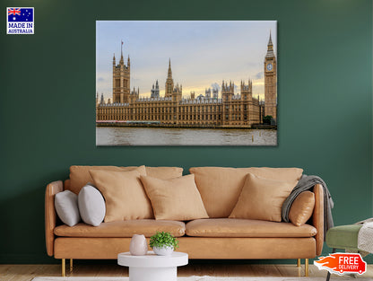 Big Ben with Beautiful Sky In UK Print 100% Australian Made - Bella Home Decor