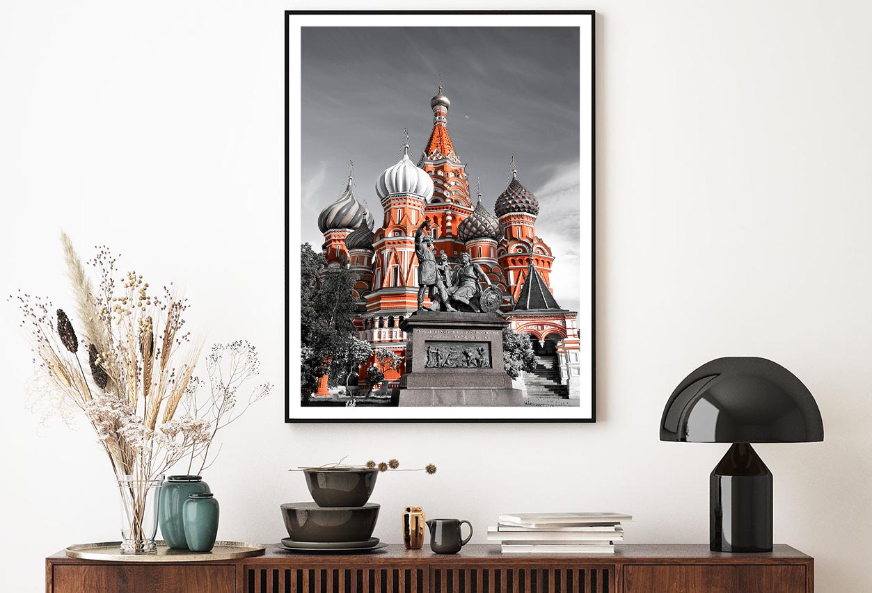 Saint Basil's Cathedral Russia Home Decor Premium Quality Poster Print Choose Your Sizes