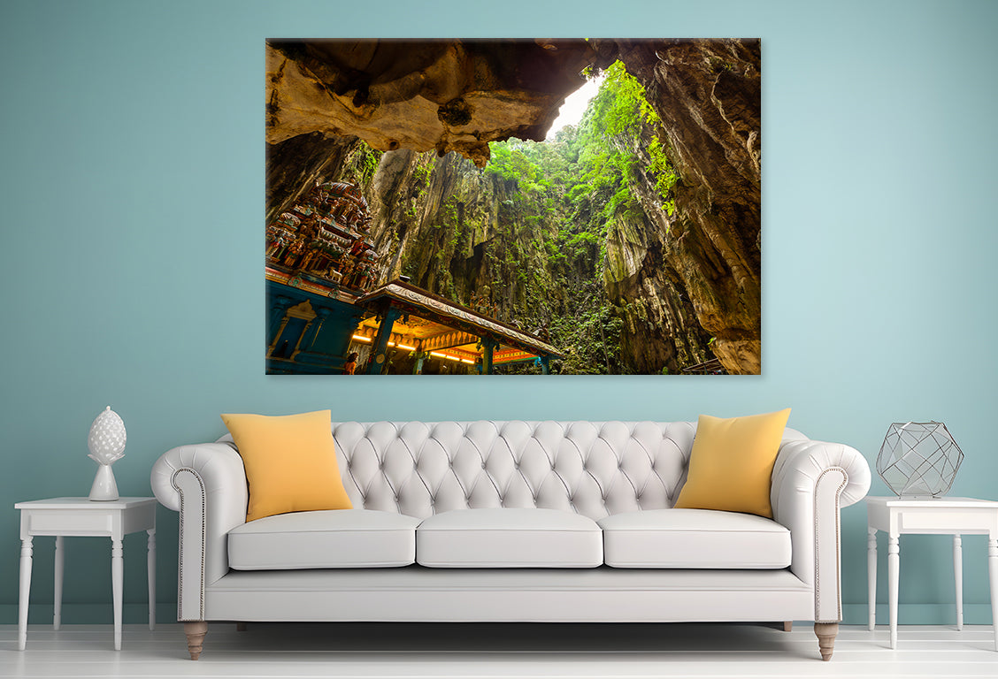 Batu Caves Temple, Kuala Lumpur Wall Art Decor 100% Australian Made - Bella Home Decor